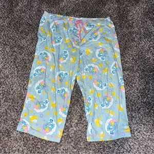 The Care Bears Plus Size 2x Blue Pajama Pant Bottoms